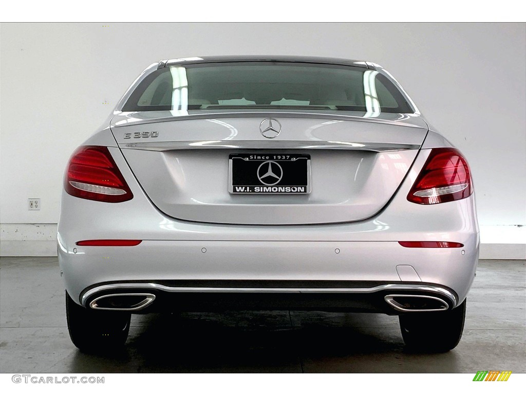 2020 E 350 Sedan - Iridium Silver Metallic / Macchiato Beige/Black photo #3