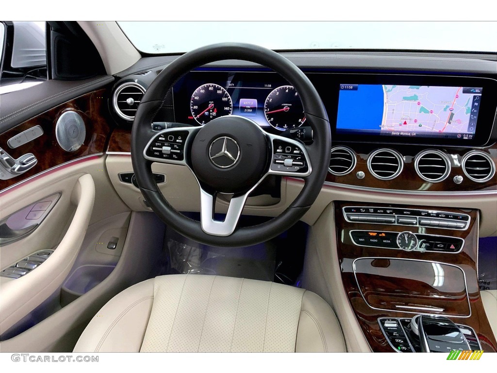 2020 E 350 Sedan - Iridium Silver Metallic / Macchiato Beige/Black photo #4