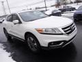 2015 White Diamond Pearl Honda Crosstour EX-L V6 4WD  photo #5