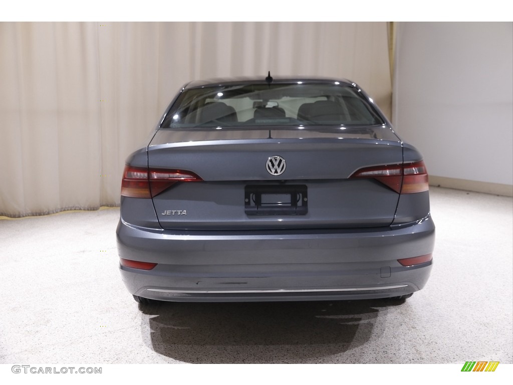 2019 Jetta SE - Platinum Gray Metallic / Titan Black photo #18