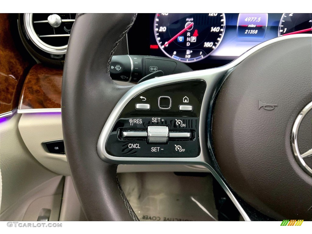 2020 E 350 Sedan - Iridium Silver Metallic / Macchiato Beige/Black photo #21