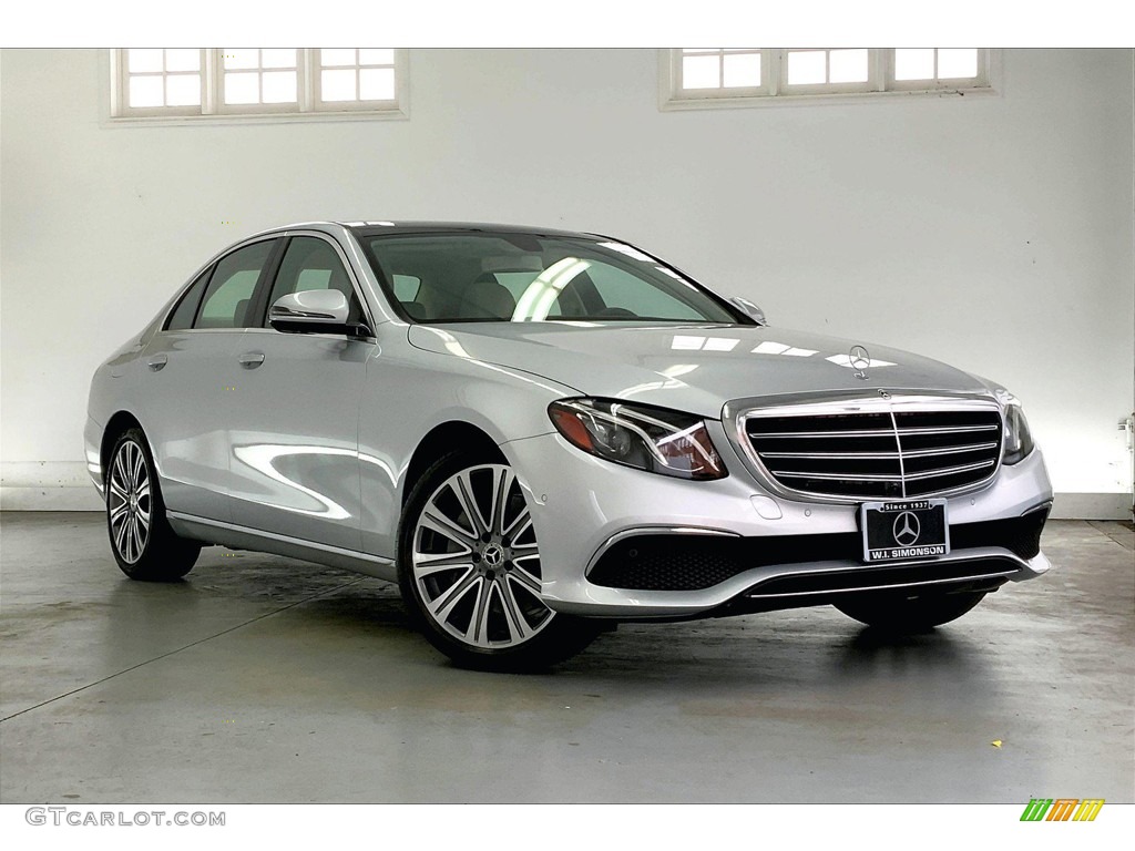 2020 E 350 Sedan - Iridium Silver Metallic / Macchiato Beige/Black photo #34