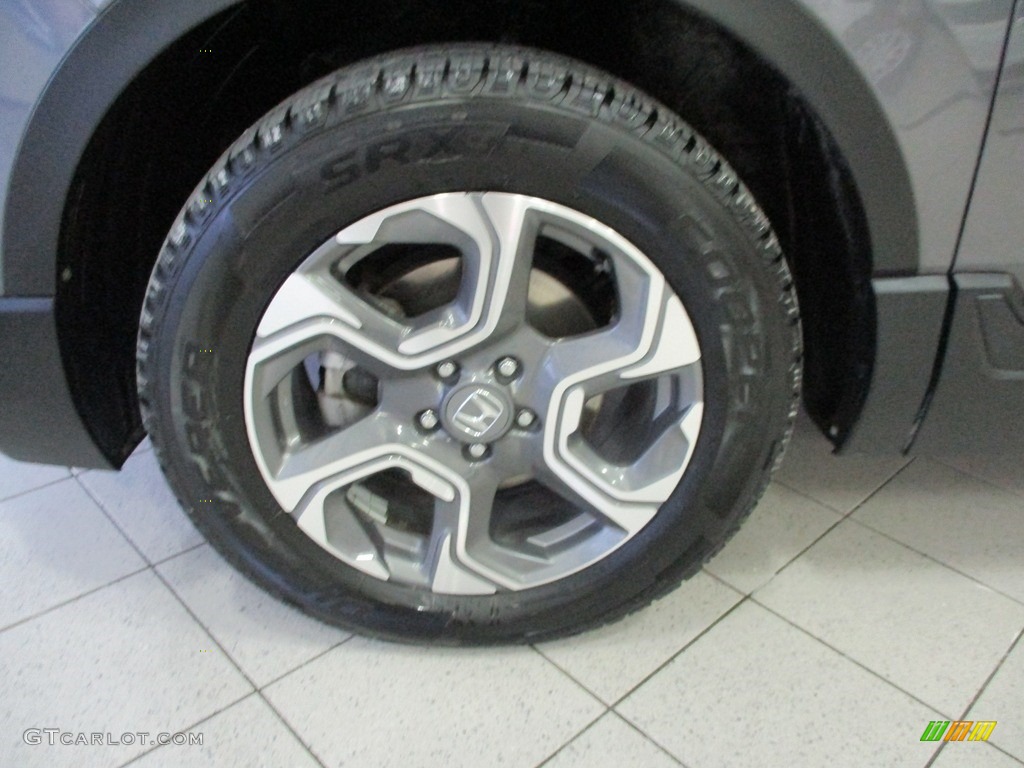 2018 CR-V EX-L AWD - Modern Steel Metallic / Gray photo #12