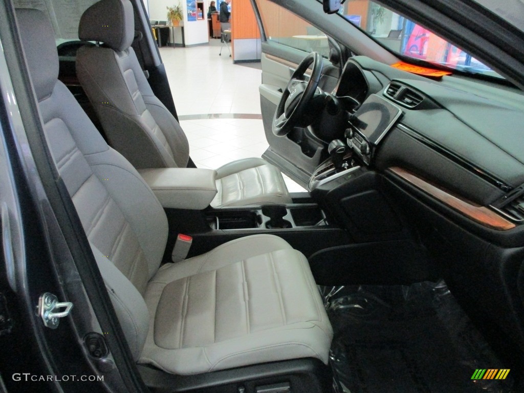 2018 CR-V EX-L AWD - Modern Steel Metallic / Gray photo #16