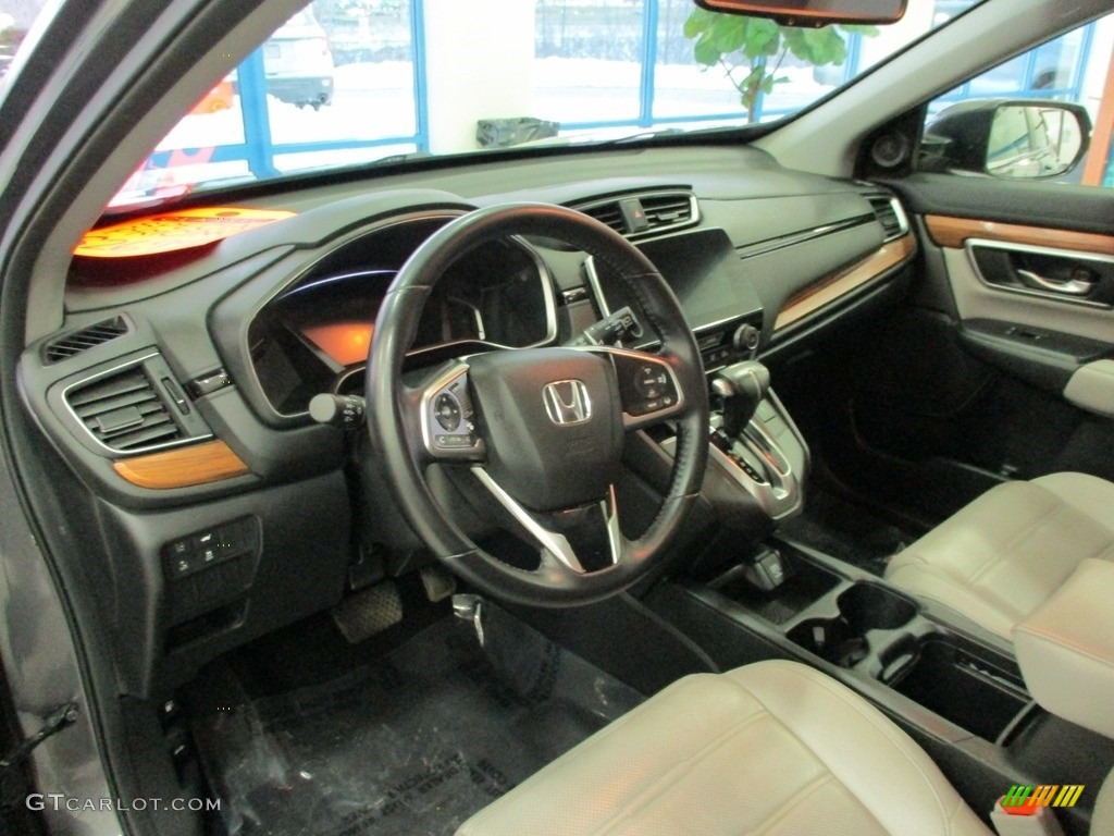 2018 CR-V EX-L AWD - Modern Steel Metallic / Gray photo #26