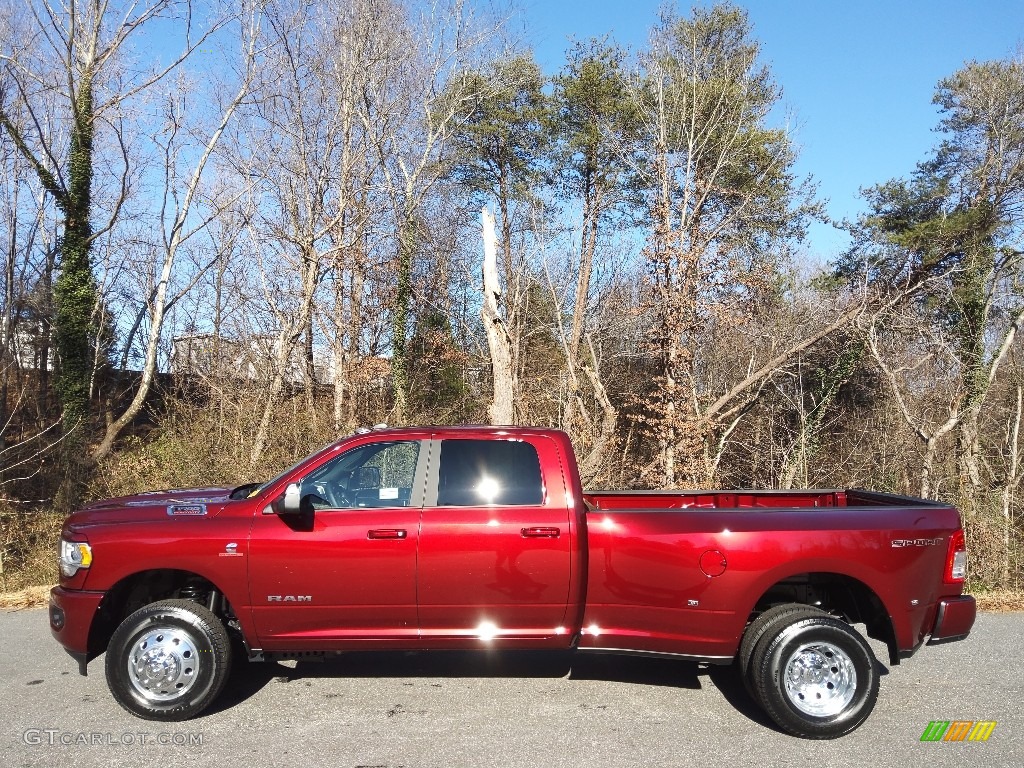 2022 3500 Big Horn Crew Cab 4x4 - Delmonico Red Pearl / Black photo #1