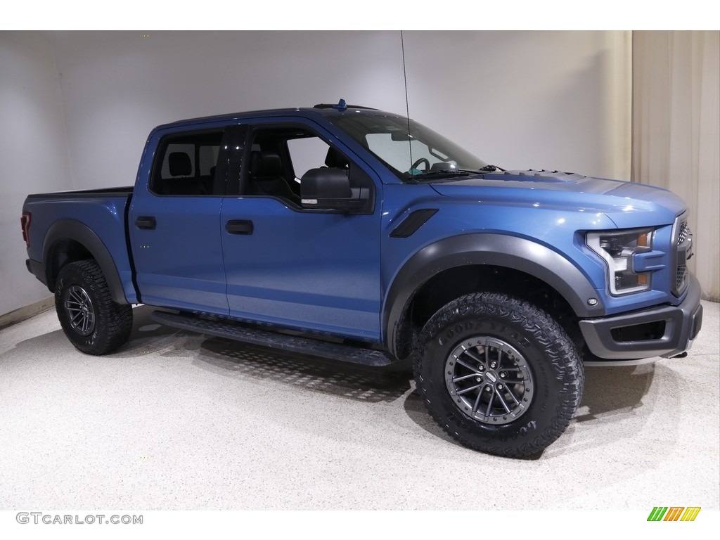 Performance Blue Ford F150