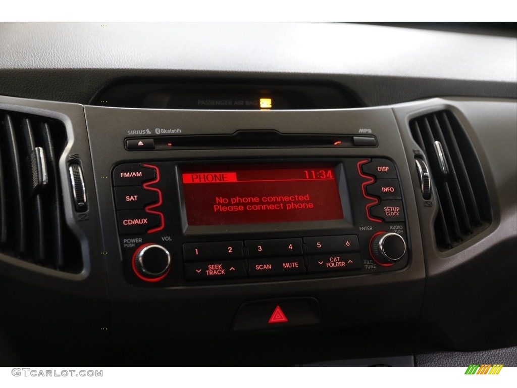 2012 Sportage LX AWD - Signal Red / Black photo #11