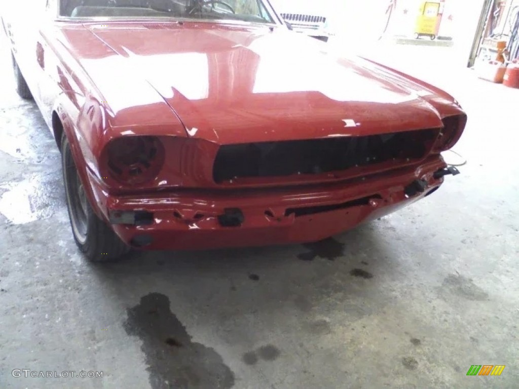 1966 Mustang Convertible - Red / Red photo #32