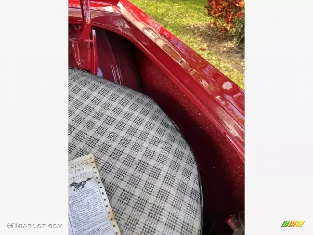 1966 Mustang Convertible - Red / Red photo #33