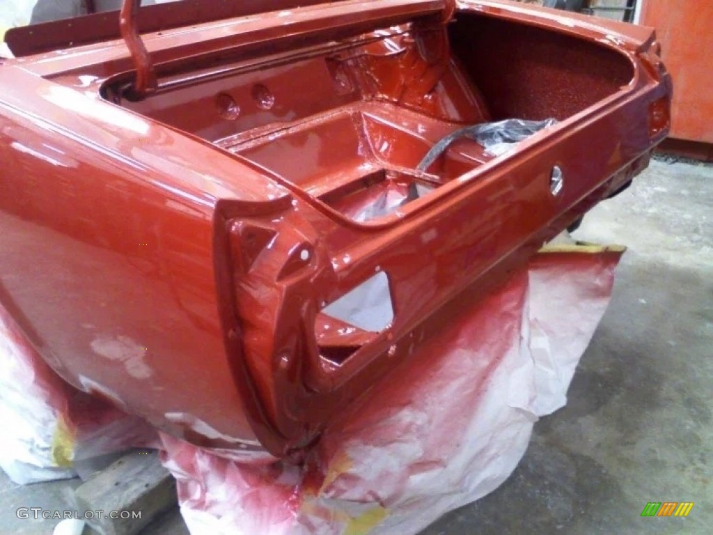 1966 Mustang Convertible - Red / Red photo #35
