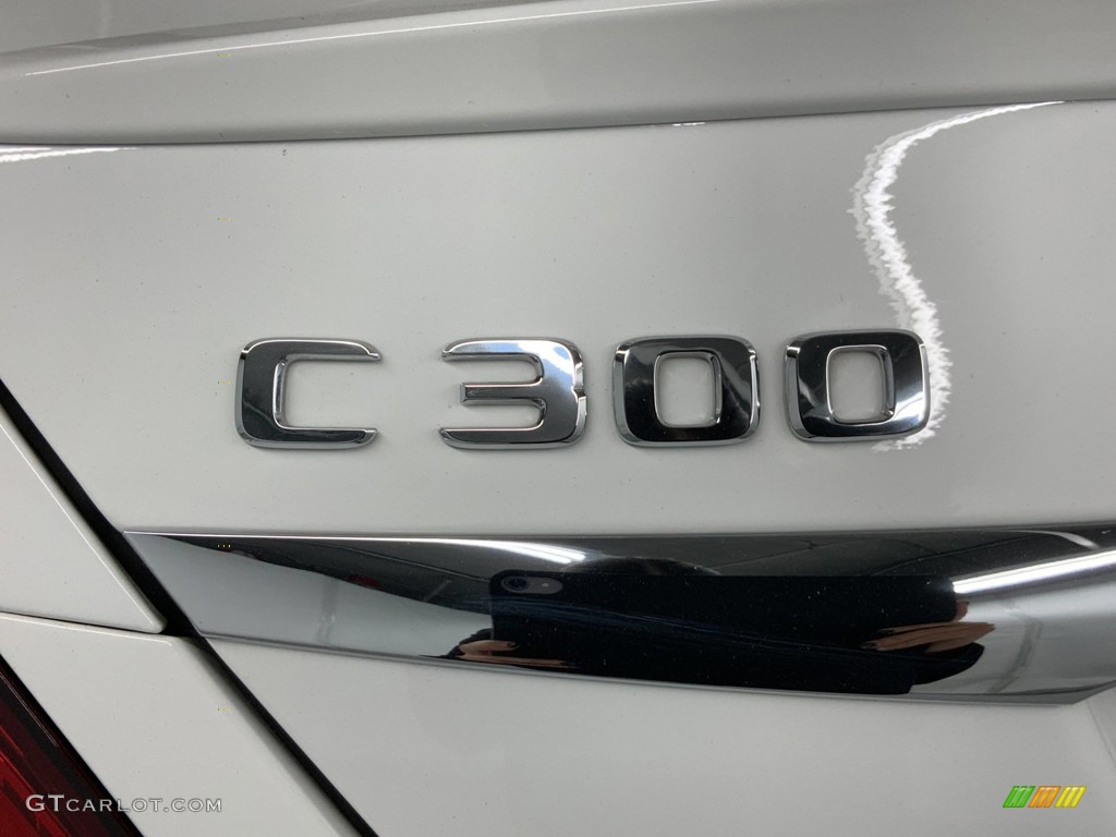 2020 C 300 4Matic Sedan - Polar White / Black photo #11