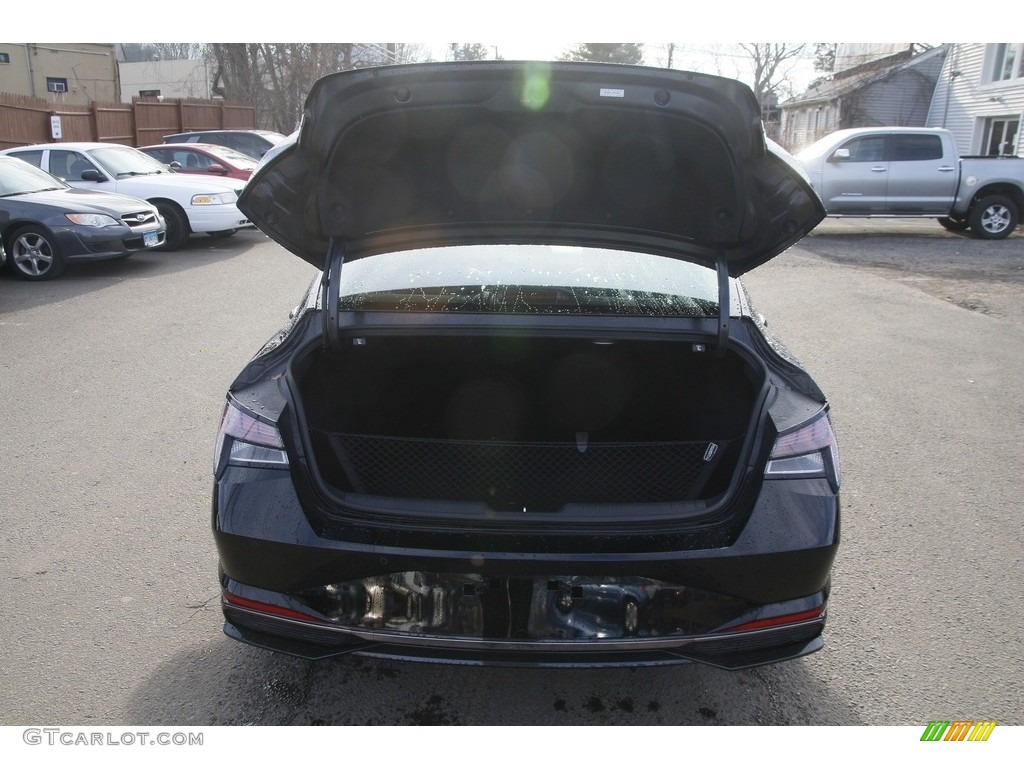 2022 Elantra Limited Hybrid - Black / Black photo #14