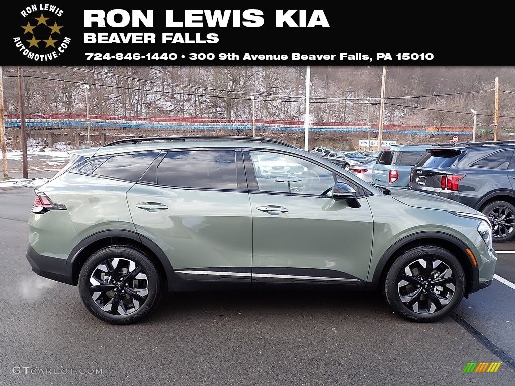 Jungle Green Kia Sportage