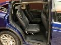 2017 Tesla Model X Black Interior Rear Seat Photo