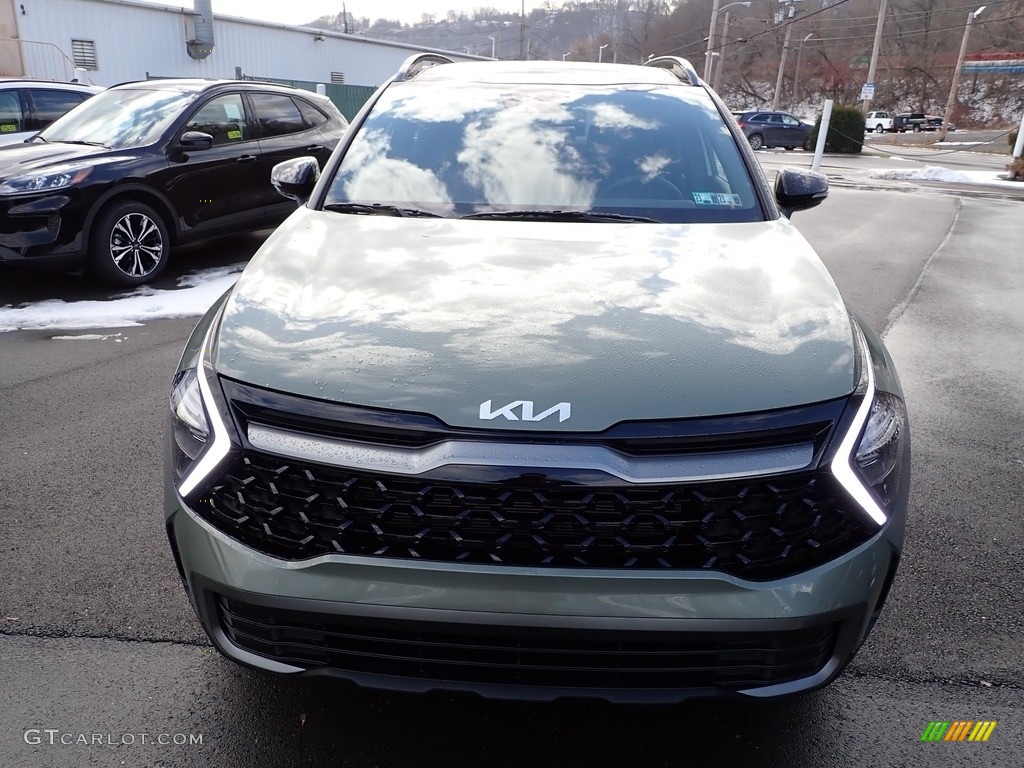 2023 Sportage X-Line AWD - Jungle Green / Black photo #3
