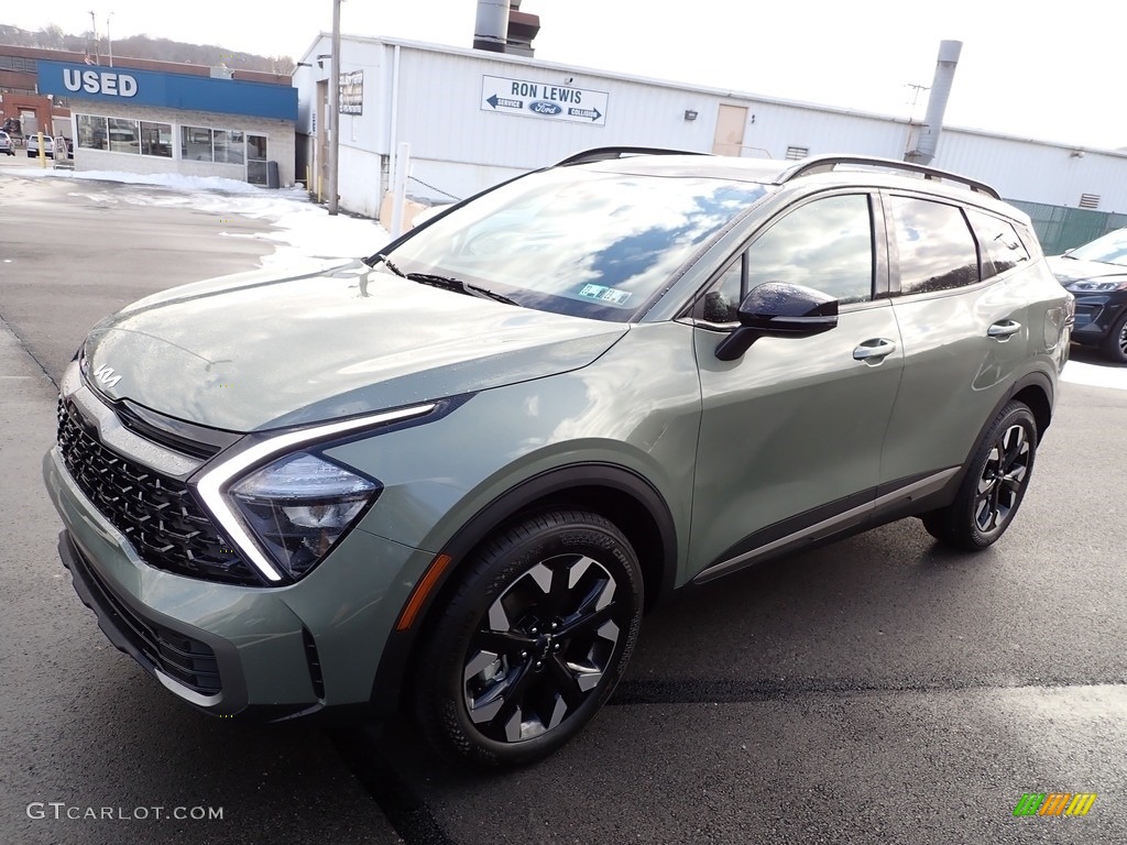 2023 Sportage X-Line AWD - Jungle Green / Black photo #4