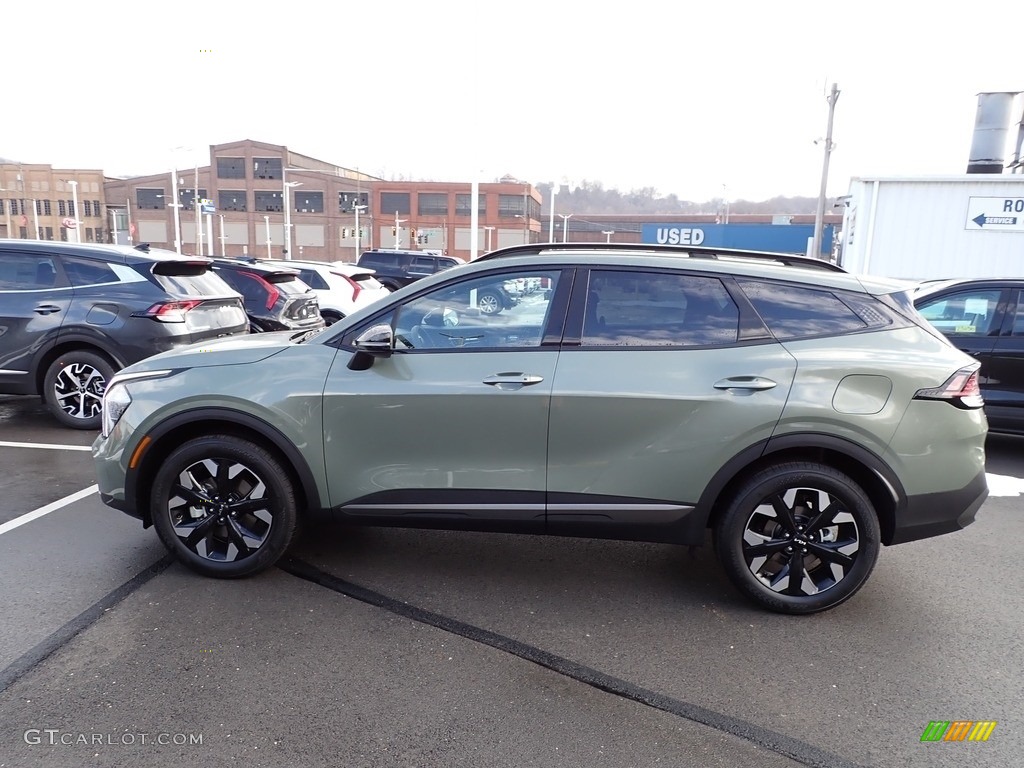 Jungle Green 2023 Kia Sportage X-Line AWD Exterior Photo #145388106