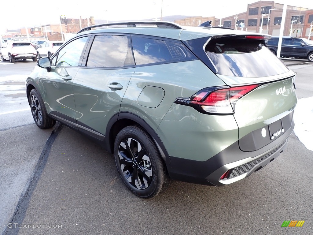 2023 Sportage X-Line AWD - Jungle Green / Black photo #6