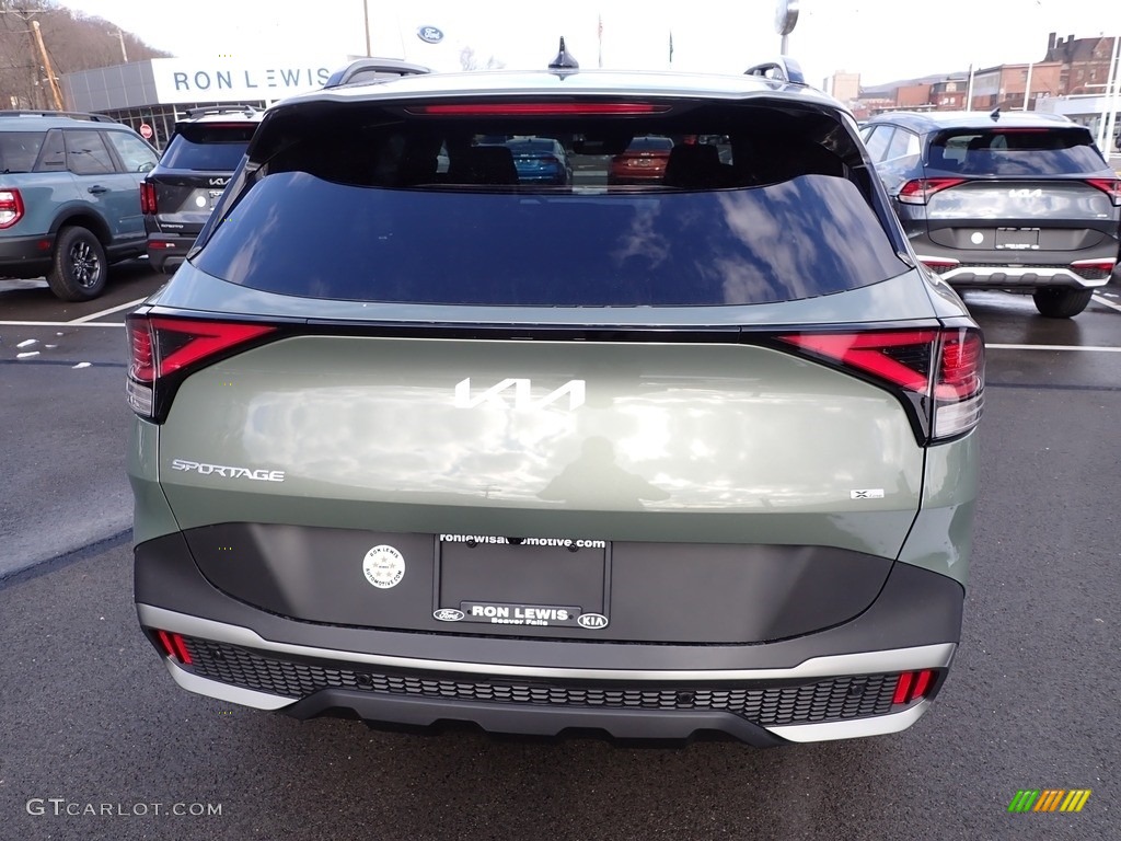 2023 Sportage X-Line AWD - Jungle Green / Black photo #7