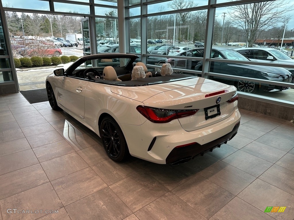 2023 4 Series M440i xDrive Convertible - Alpine White / Oyster photo #3