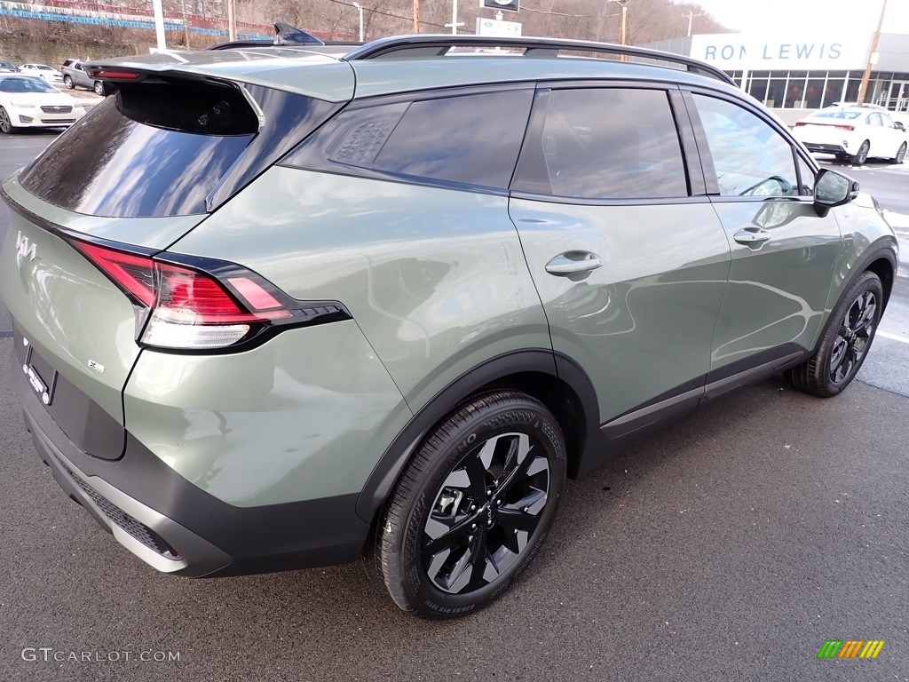 2023 Sportage X-Line AWD - Jungle Green / Black photo #8