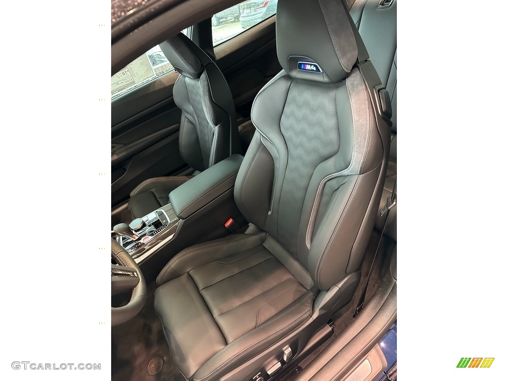 Black Interior 2023 BMW M4 Coupe Photo #145388418