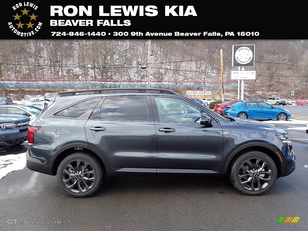 2023 Sorento X-Line EX AWD - Gravity Gray / Black photo #1