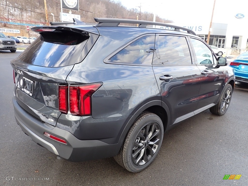 2023 Sorento X-Line EX AWD - Gravity Gray / Black photo #8