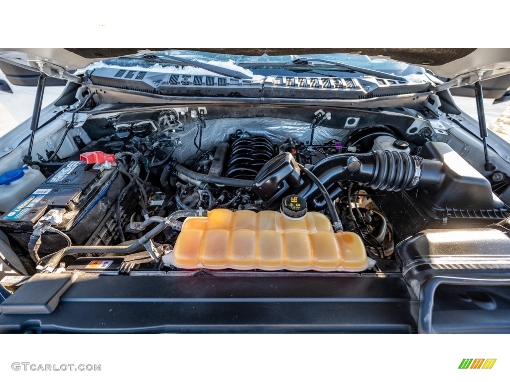 2016 F150 XLT SuperCab - Oxford White / Medium Earth Gray photo #16