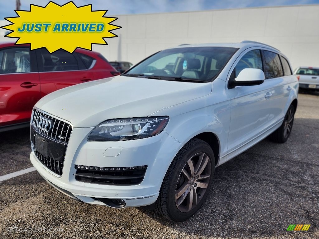 2015 Q7 3.0 Premium Plus quattro - Cararra White / Black photo #1