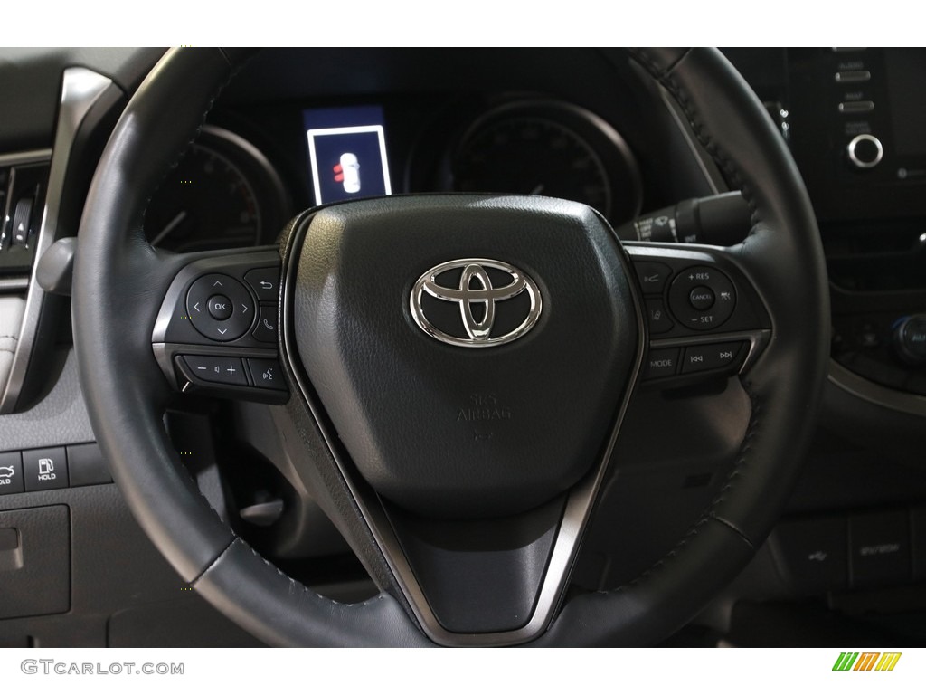 2022 Toyota Camry SE Ash Steering Wheel Photo #145389645