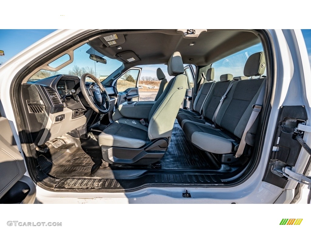 2016 F150 XLT SuperCab - Oxford White / Medium Earth Gray photo #18