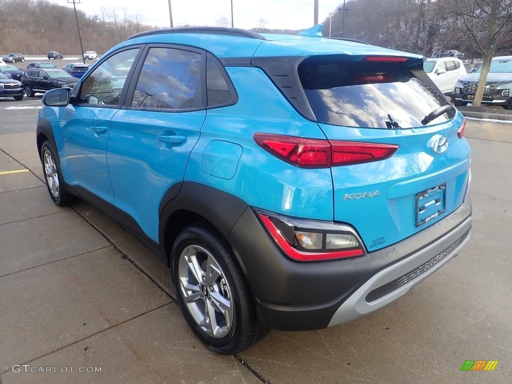 2023 Kona SEL AWD - Teal Isle / Black photo #5