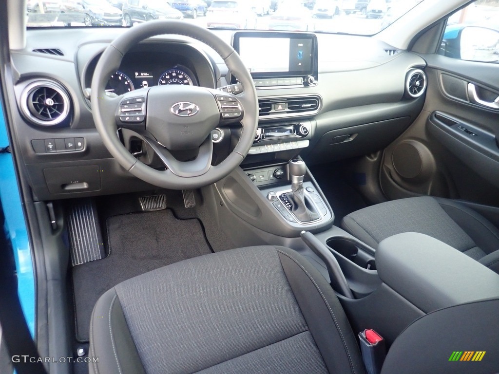 Black Interior 2023 Hyundai Kona SEL AWD Photo #145389837