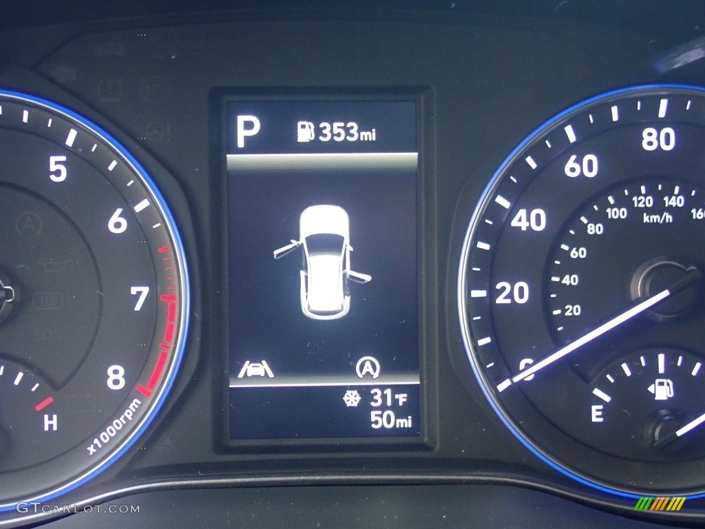 2023 Kona SEL AWD - Teal Isle / Black photo #19