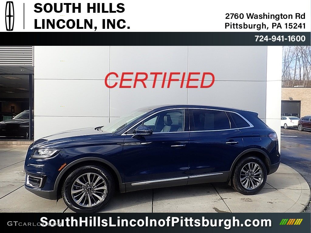 2020 Nautilus Reserve AWD - Rhapsody Blue / Ebony photo #1
