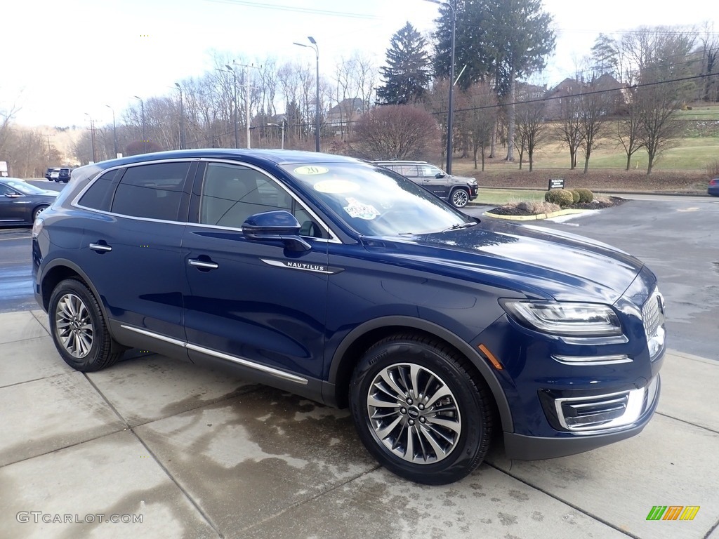 Rhapsody Blue 2020 Lincoln Nautilus Reserve AWD Exterior Photo #145390206