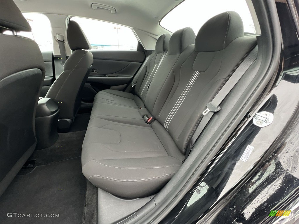 2021 Elantra SEL - Phantom Black / Black photo #17