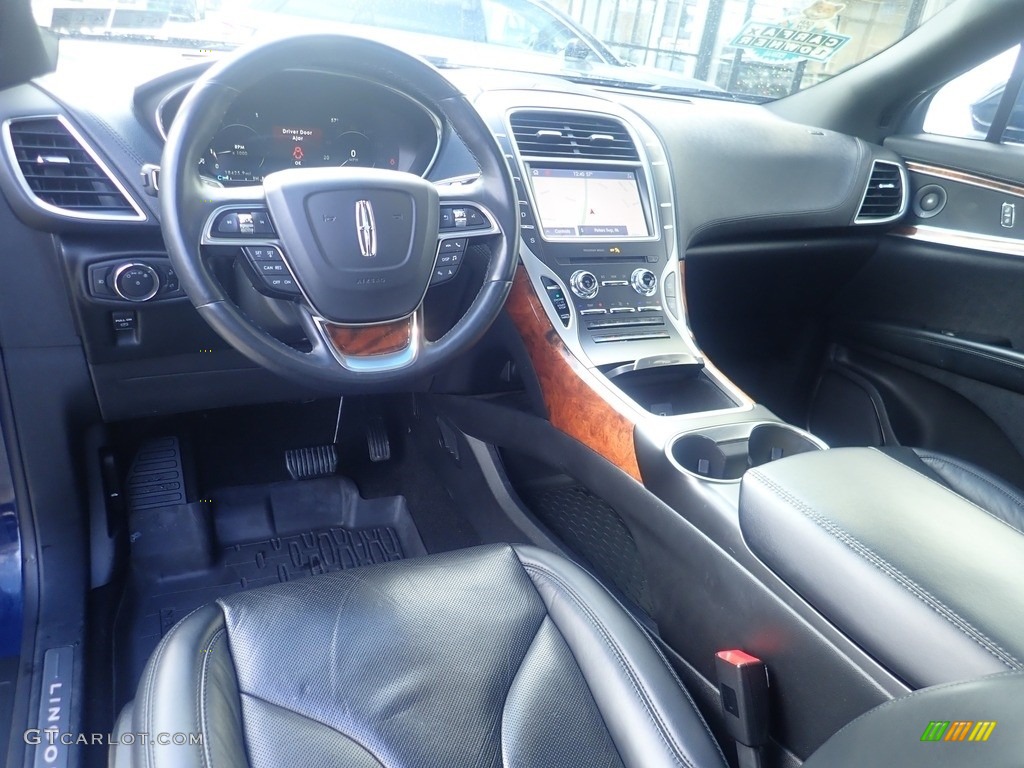 Ebony Interior 2020 Lincoln Nautilus Reserve AWD Photo #145390405