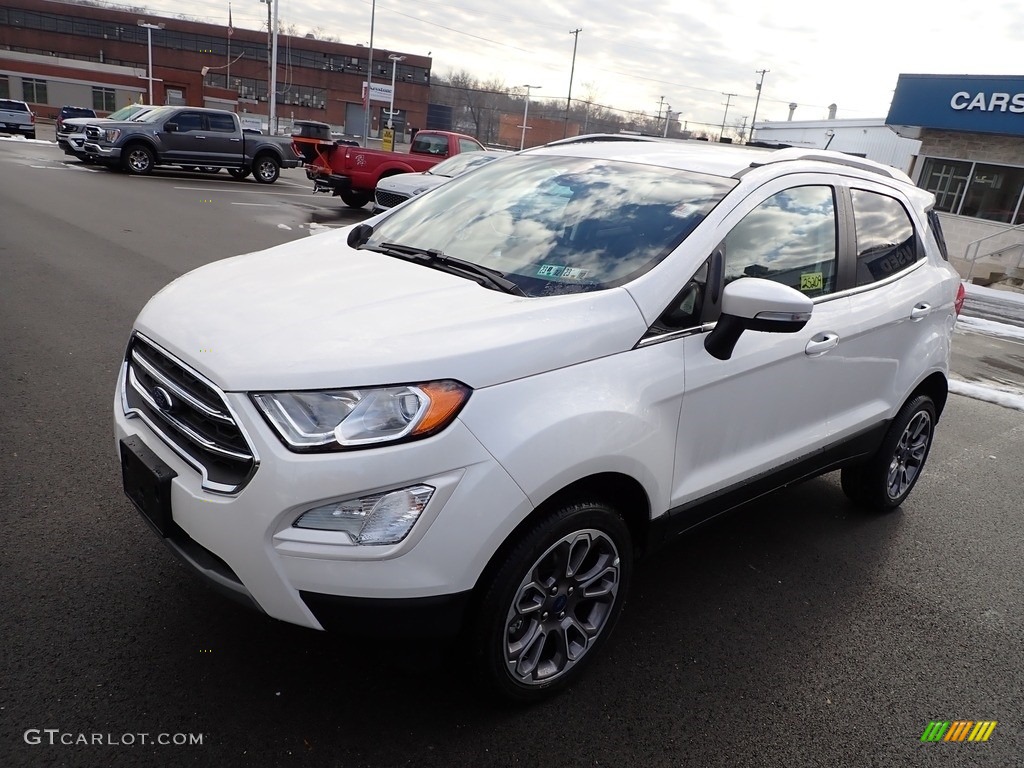 2022 EcoSport Titanium 4WD - Diamond White / Black photo #4