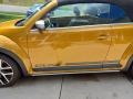 2017 Sandstorm Yellow Metallic Volkswagen Beetle 1.8T Dune Convertible  photo #2