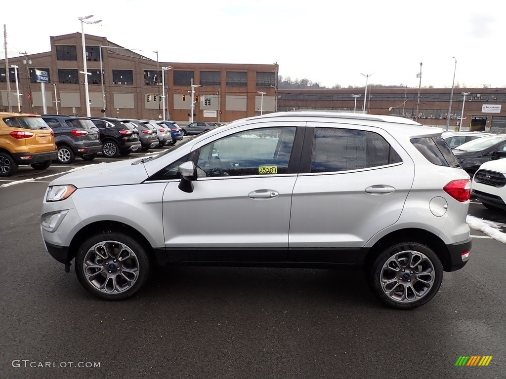 Moondust Silver Metallic 2022 Ford EcoSport Titanium 4WD Exterior Photo #145391515
