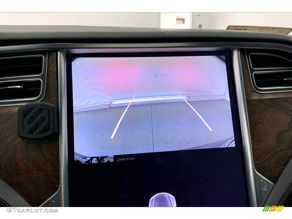 2017 Model S 75 - Midnight Silver Metallic / Black photo #24