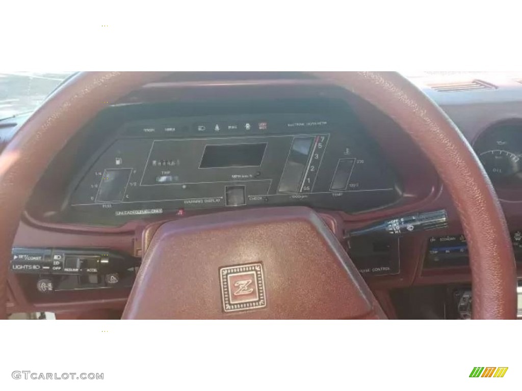 1983 Datsun 280ZX Coupe Red Steering Wheel Photo #145391827