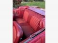 1966 Ford Mustang Red Interior Rear Seat Photo