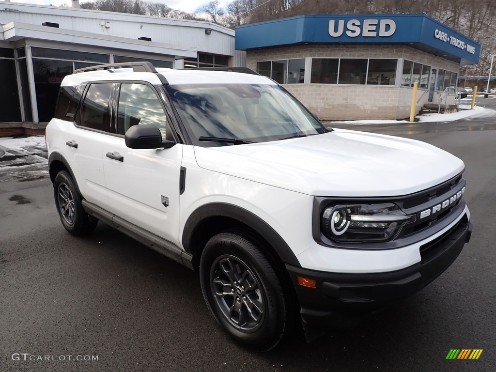 2022 Bronco Sport Big Bend 4x4 - Oxford White / Medium Dark Slate photo #2