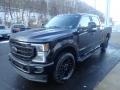 2021 Agate Black Ford F250 Super Duty Lariat Crew Cab 4x4  photo #6