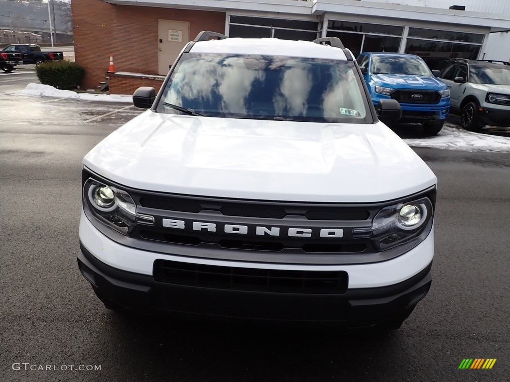 2022 Bronco Sport Big Bend 4x4 - Oxford White / Medium Dark Slate photo #3