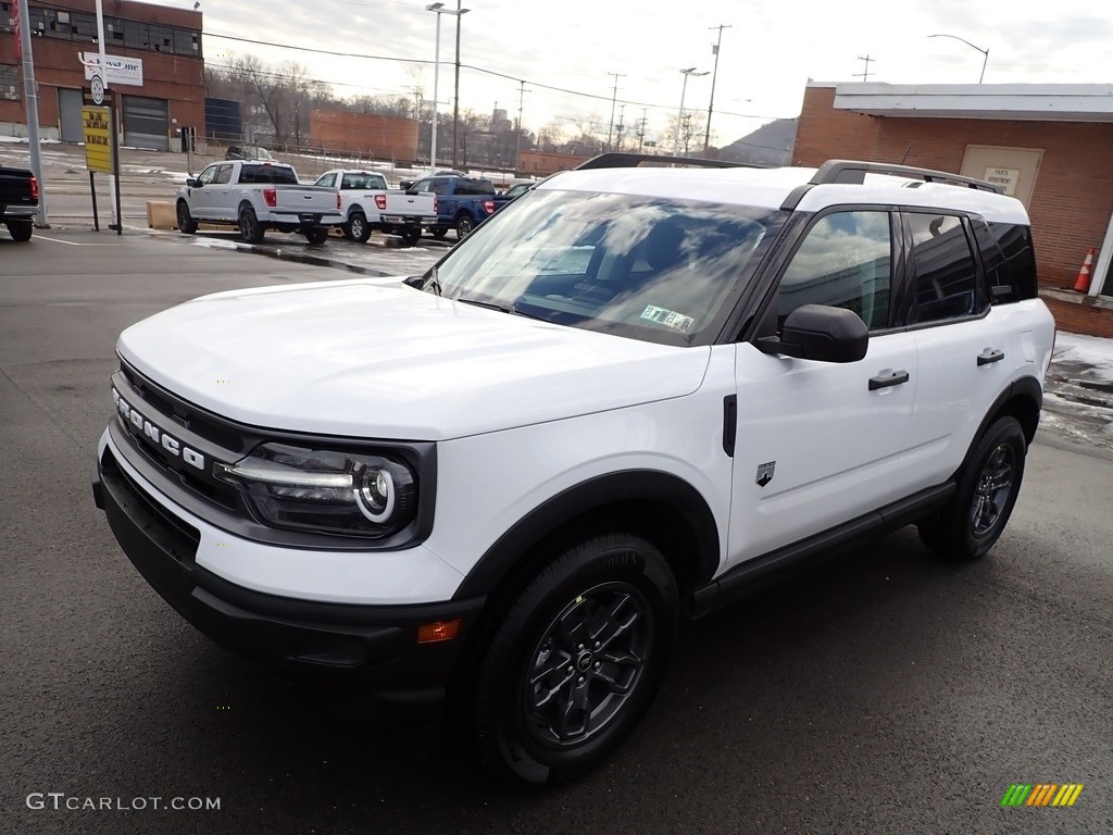2022 Bronco Sport Big Bend 4x4 - Oxford White / Medium Dark Slate photo #4